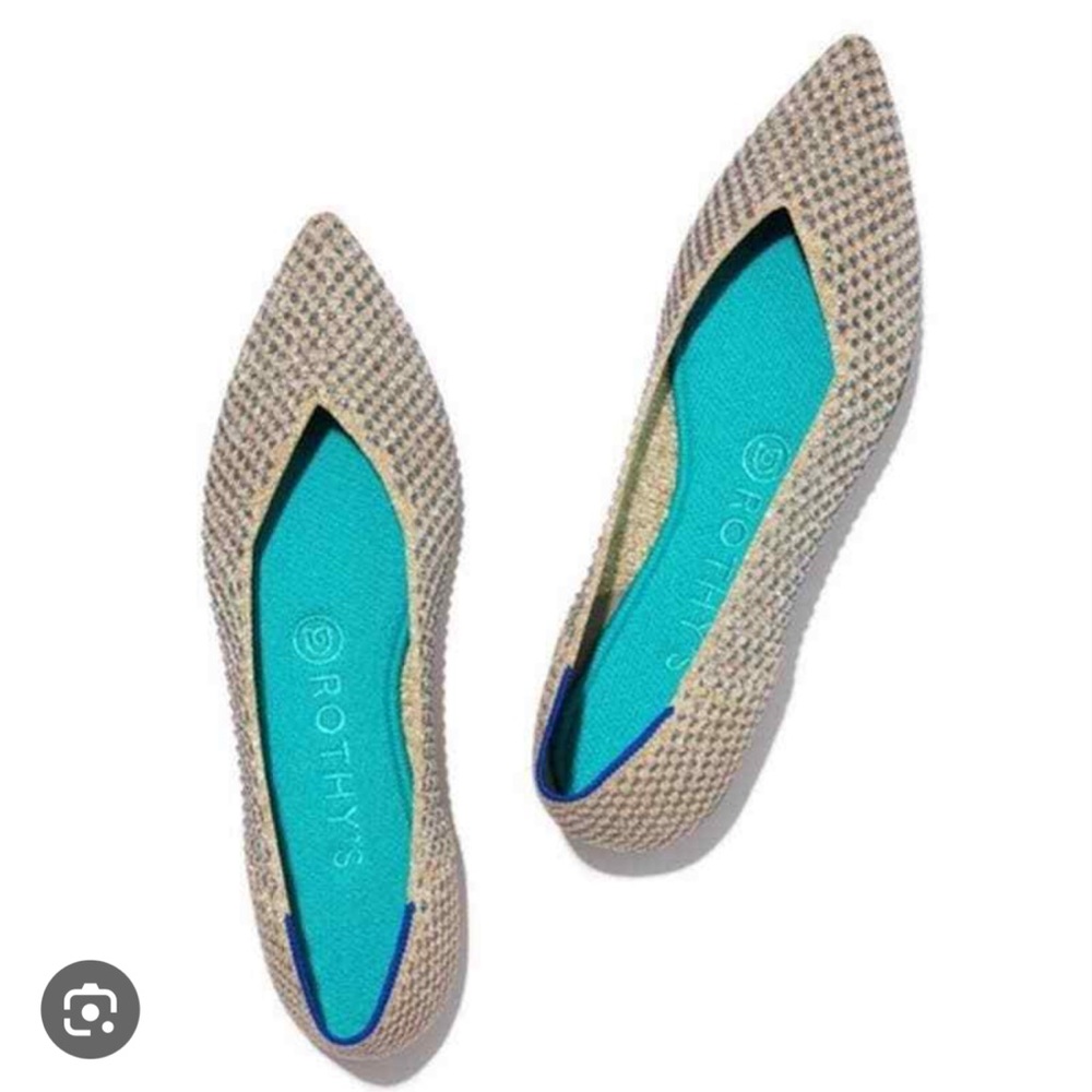 Rothy’s The Point Multi Metallic
